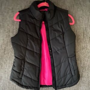 Black Puffer Vest